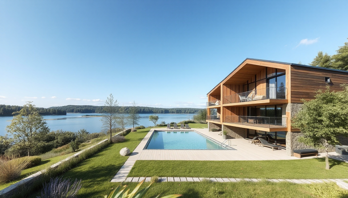 a62700e48ea13eaac99f82417de4ad9b Дома для небольшой семьи на берегу озера